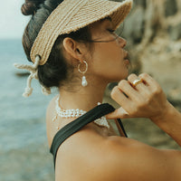 thalia straw visor