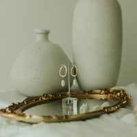 atlas pearl earrings