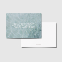 bridesmaid proposal card