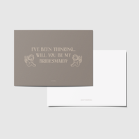 bridesmaid proposal card