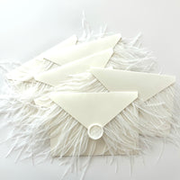 hermes ostrich feather envelopes